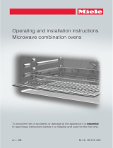 Miele H 6400 BM Operating instructions