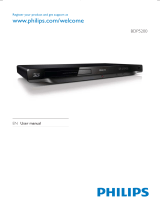 Philips Blu-ray Disc player BDP5200 User manual