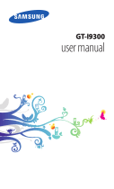 Samsung GT-I9300 User manual