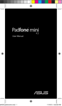 Asus PadFone mini 4.3 (A11) User manual