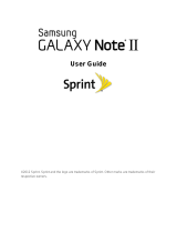 Sprint Galaxy Note II Sprint User guide