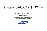 Samsung SM-T110NYKAXAR User manual