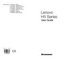 Lenovo H530 User manual