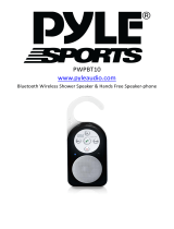 PyleSport Sports PWPBT10 User manual
