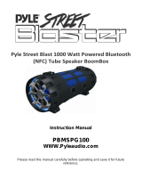 Pyle PBMSPG100 User manual