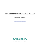 Moxa NPORT 5450AI-M12-T User manual