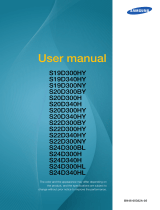 Samsung S24D340H User manual