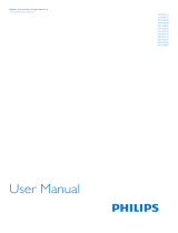 Philips 55PFS8159 User manual