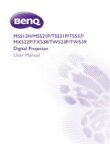 BenQ TW523P User manual