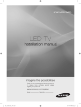 Samsung HG46EC770SK Installation guide
