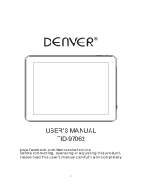 Denver TID-97062 User manual