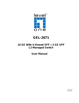 LevelOne GEL-2671 User manual
