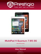 Prestigio PMP-5785C 3G Quad User manual