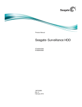 Seagate ST4000VX000 User manual