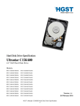 HGST C15K600 450GB Datasheet