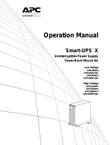 APC SMX2200HV + WBEXTWAR3YR-SP-04 User manual