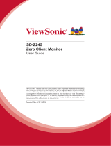 ViewSonic SD-Z245 User manual
