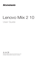 Lenovo 10 User manual