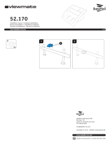 Dataflex ViewMate Style Utensil Tray 170 Installation guide