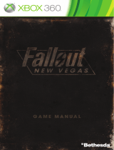 Bethesda Fallout: New Vegas, Xbox 360 User manual