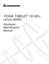 Lenovo Yoga Tab Series 10 HD+ User manual