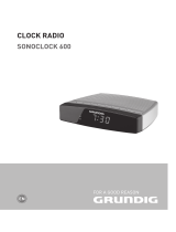 Grundig Sonoclock 600 User manual