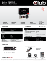 CLUB3D Radeon R9 295 X2 Specification