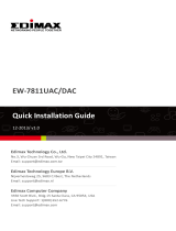 Edimax EW-7811DAC Installation guide