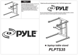 Pyle Professional DJ Laptop Stand User manual