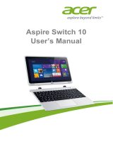 Acer SW5-011-13GQ User manual