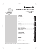 Panasonic CF-C2 series Operating instructions