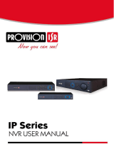 Provision-ISR NVR-8200 (1U) User manual