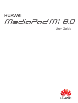 Huawei MediaPad M1 8.0 Owner's manual