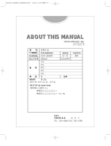 Daewoo KOR-3000 Owner's manual