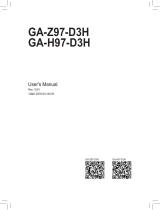 Gigabyte GA-Z97-D3H User manual