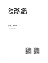 Gigabyte GA-H97-HD3 User manual