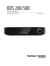 Harman Kardon BDS 680 - SET Owner's manual