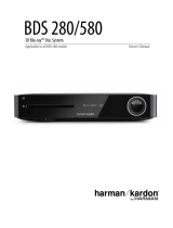 Harman Kardon BDS 580 Owner's manual