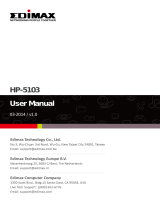 Edimax HP-5103K User manual