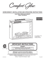 Comfort Glow EF5538 Owner's manual