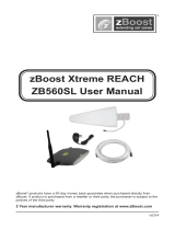 zBoost Xtreme REACH User manual