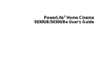 Epson PowerLite Home Cinema 5030UBe User manual