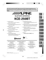 Alpine KCE-250BT Owner's manual