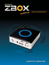 Zotac ZBOX nano ID67 User manual