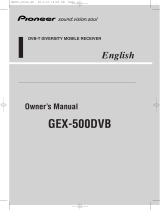 Pioneer GEX-500DVB User manual