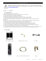 Fte maximal TFF 310 CI User manual