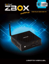 Zotac ZBOX CI520 nano Plus User manual