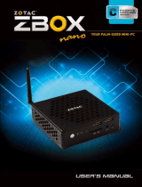 Zotac ZBOX CA320 nano User manual