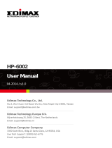 Edimax HP-6002K User manual