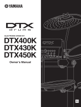 Yamaha DTX400K Owner's manual